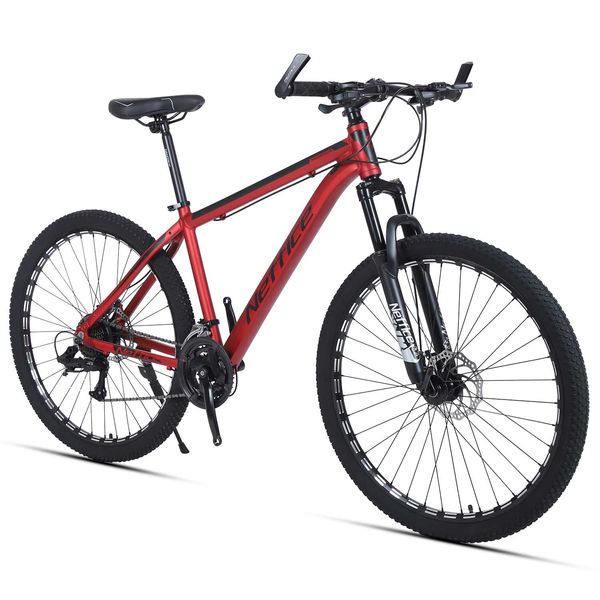 

27.5 inch 24 speed men's mountain bikes aluminum frame dual disc brake bicycle ideal forroads, highways,and forestways multiple colors