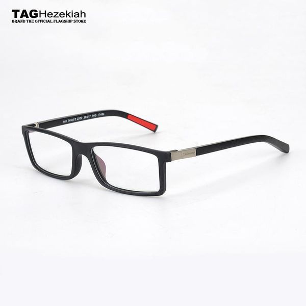

wholesale- 2017 retro fashion eyeglasses frames men tag hezekiah sport goggles metal th0512 nerd glasses frame memory frame women1, Silver