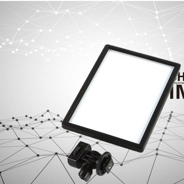 

l116t led video light ultra thin lcd bi-color & dimmable dslr studio led light lamp panel for camera dv camcorder