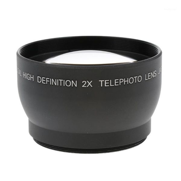 

52mm 2x 2.0x magnification tele telep lens for dslr camera1