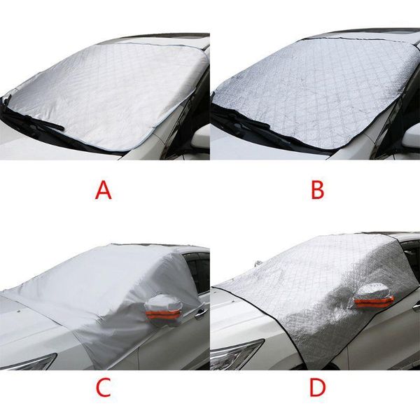

car sunshade 1pc windshield cover thickening anti-frost outdoor snow glass cover1