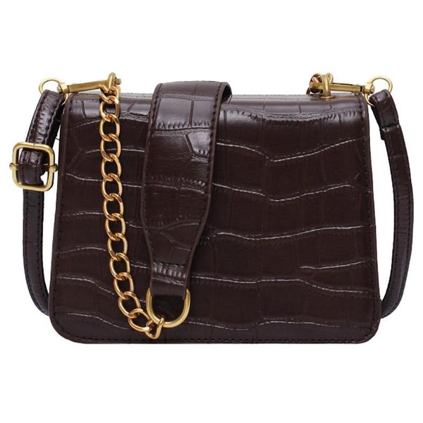 

cross body british fashion simple small square bag women's designer handbag 2021 high-quality pu leather chain mobile phone shoulder ba