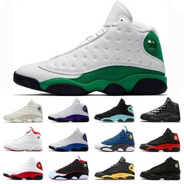 

13 13s cap and gown men basketball shoes atmosphere grey terracotta blush black infrared phantom hyper chicago black cat men shoes