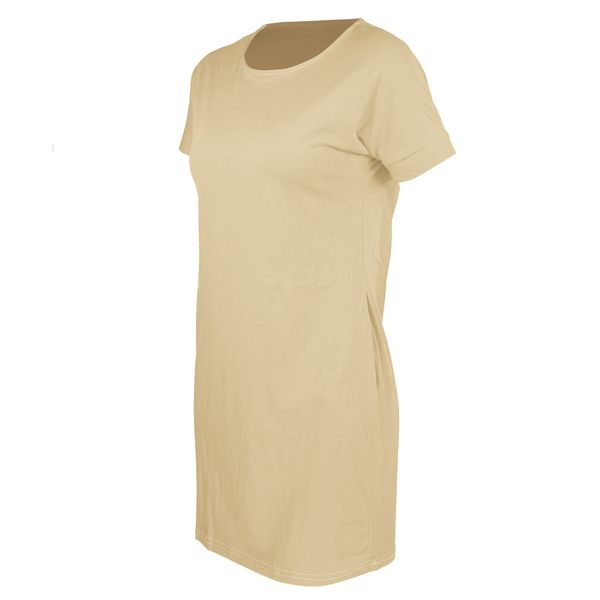 

womens casual dresses fashion dress round neck pullover loose women short sleeve brief qw33ppqclv8dig, Black;gray