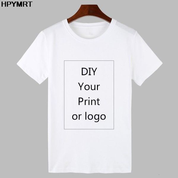 

customized print t shirt women diy your like p or white tees heat transfer process t-shirt female clothing