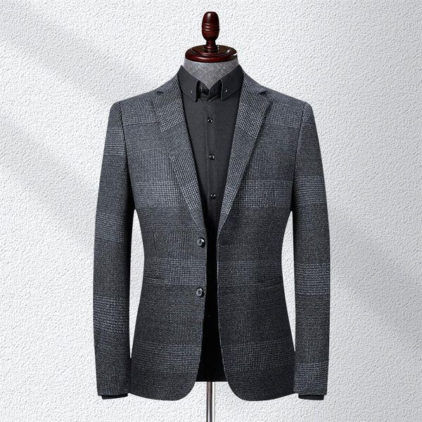 

men's suits & blazers 2021 spring products fashion business casual formal wear mesh solid color gentleman, White;black