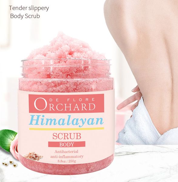 Scrub per il corpo himalayano del frutteto Scrub per il corpo del viso del caffè Arabica 250g 8.8oz scrub per il corpo antibatterico pulito e misturizzante spedizione gratuita all'ingrosso.