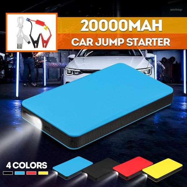 

portable mini slim 20000mah car jump starter power bank 12v engine battery charger car battery starter charger1