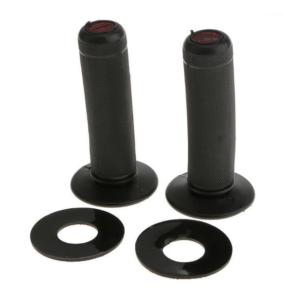 

soft silicone / rubber motorcycle motorbike antiskid hand bar thruster grips for universal 7/8in 22mm handlebars1