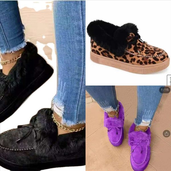 

gzm5j winter plus velvet snow boots slippers women mop lovely ladies shoes home yarn cotton floor soft indoor slippers outsole cotton, Black