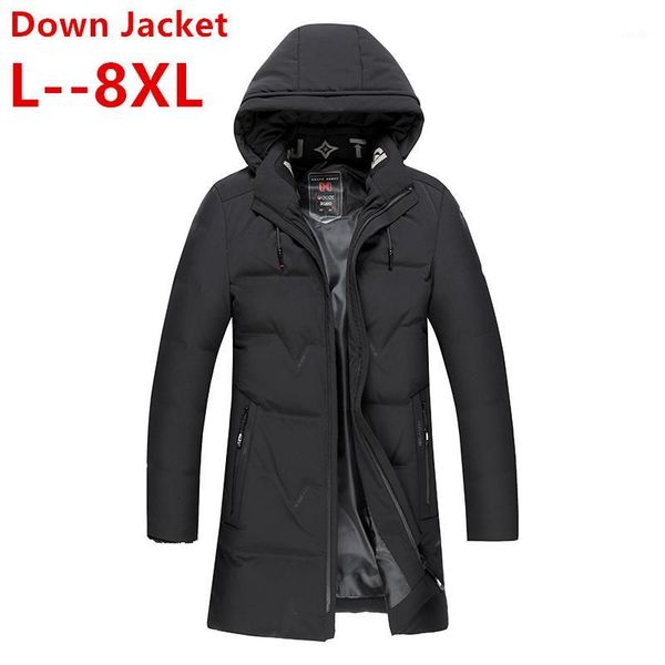 

10xl 8xl 6xl winter dow coat hooded outdoor parka coat duck down winter black thermal thick men dow jacket outwear windbreaker1