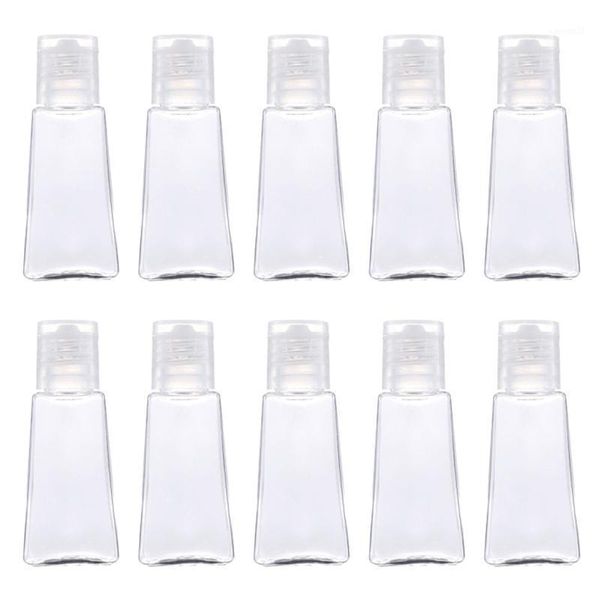 

20pcs/10pcs 30ml trapezoidal empty refillable bottles hand soap dispenser sanitizer bottles refillable container gel bottle1