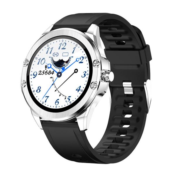 

armoon y28 smart watch мужчины женщины сенсорный круглый цвет экран фитнес-трекер сердцетеры артериальное давление будильник спорт smartwatc
