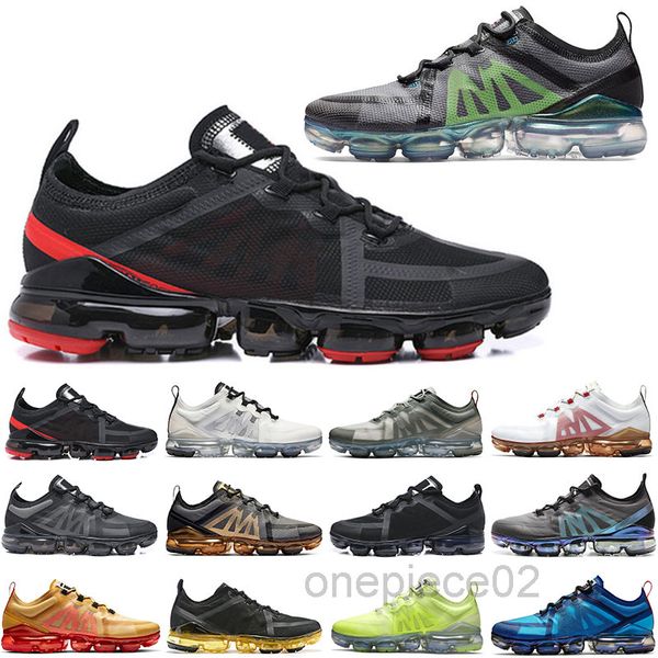 

wholesale vamaxpors 2019 casual shoes mens womens trainers sneakers tn plus white university gold wolf grey laser black blue tennis tr6y