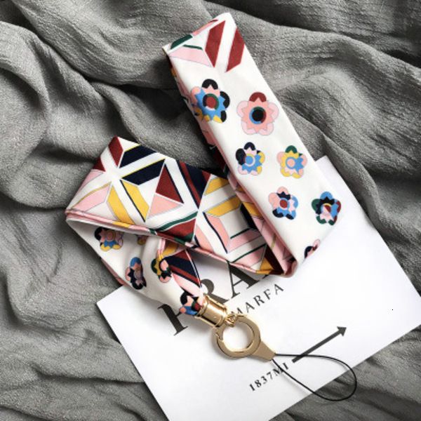 

hanging fashion convenient ribbon hang rope key chain small keyes 2020 new, Silver