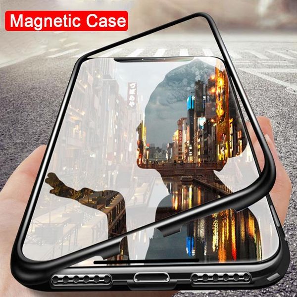 

magnetic metal case for xiaomi mi 8 lite 9 se f1 cc9 9t a3 9se cover for redmi no bbybhp