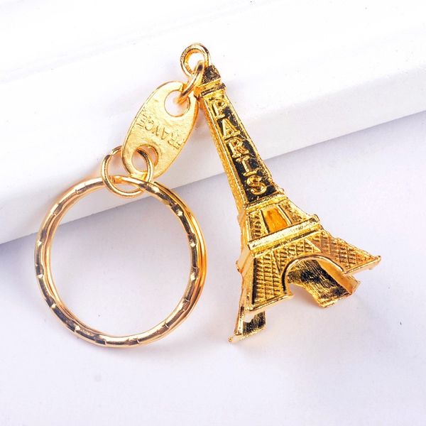 

eiffel french vintage tower 3d souvenir paris keychain keyring key chain ring 500pcs ing, Silver