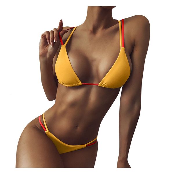 

print biquini micro bikini set hollow out swimwear bathing suit thong bikinis swimsuit women, White;black