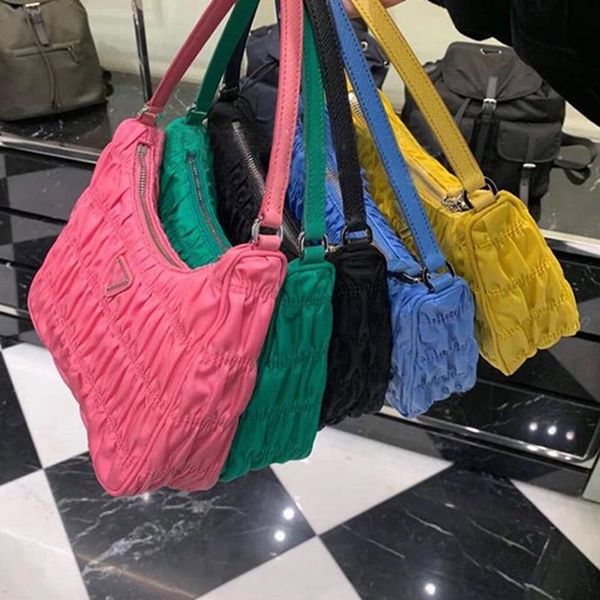 

pleated bag fashion underarm wallets bags cross dicky bag purses shoulder body designer messenger handbag canvas purse women bags s aesnr