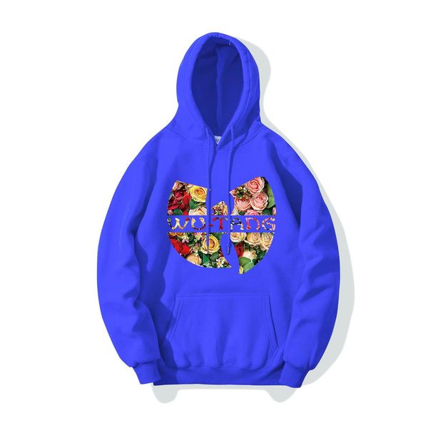

wu tang clan hoodie мода хип-хоп группа логотип дизайн толстовки мужчины женщины с капюшоном с длинным рукавом толстовка рэп музыки топы кап, Black