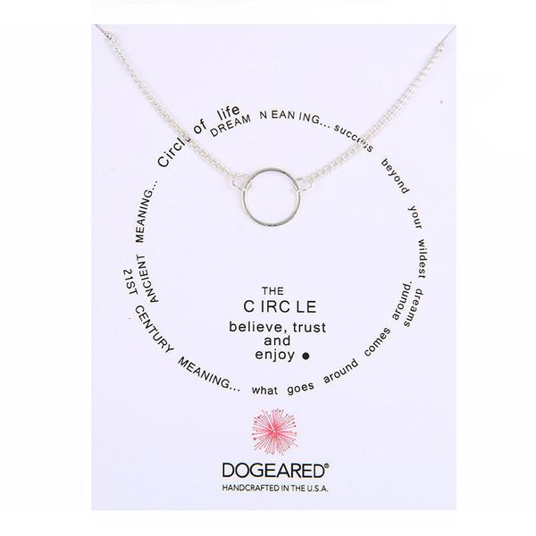 

factory0vy4dogeared necklaces with gift card circle pearls new horseshoe compass lotus flower pendants gold & silver chain for wome