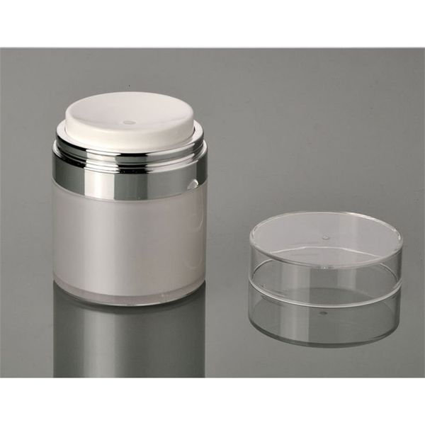 

airless cream jar, 50g emulsion /cream acrylic bottle cosmetic jars ing