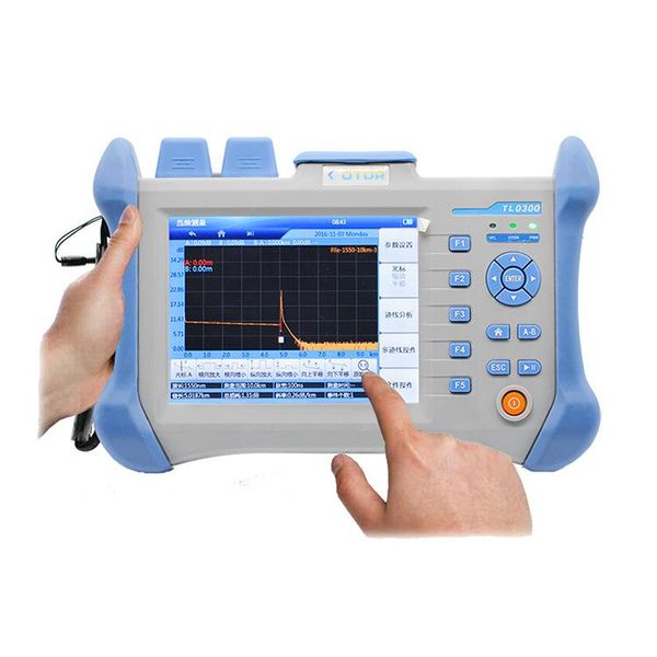 

0~120km tmo-300 cable fault breakpoint length loss detection fiber tester otdr optical time domain reflectometer tmo300