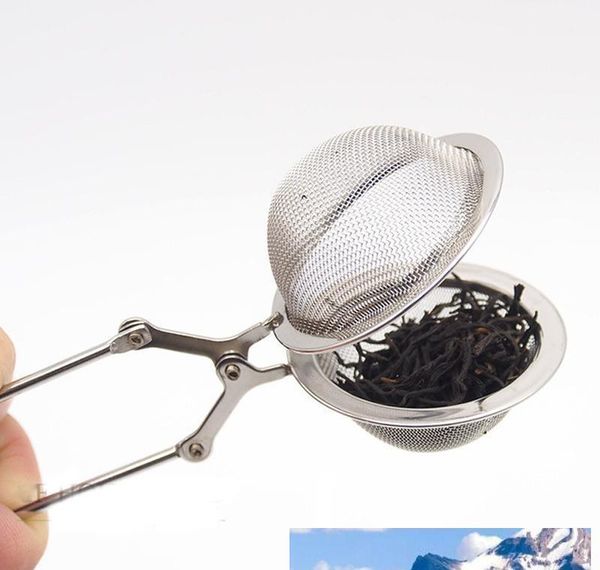 

4.5cm tea infuser 304 stainless steel sphere mesh tea strainer coffee herb spice filter diffuser han bbyloe yh_pack