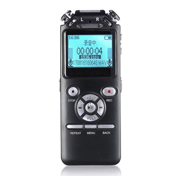 

digital voice recorder professional pen activated o sound dictaphone recording mp3 player ligent noise reduction (16gb)