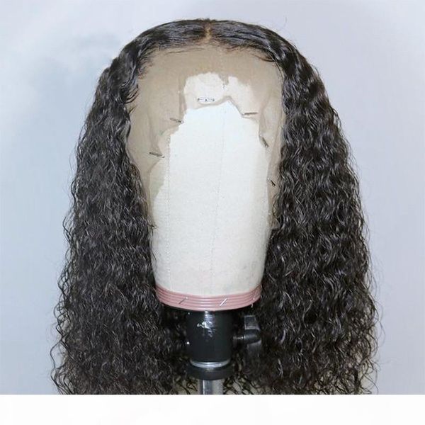 

kinky curly lace wigs with baby hair 100% brazilian vrigin hair long curly wigs full lace wigs for black women, Black;brown