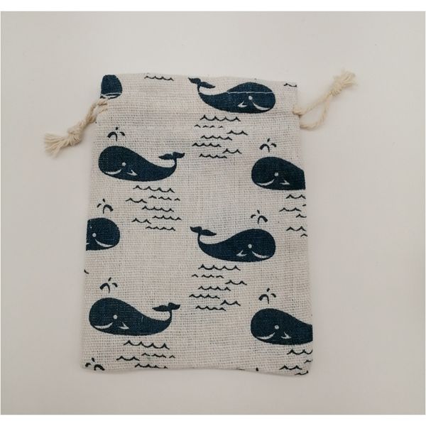 

300pcs pattern style jute bag sack cotton bag drawstring christmas gift bags for jewelry gift packaging bags wedding pouches diy f jllzzm