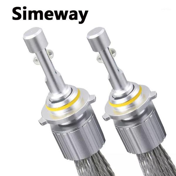 

2x car led headlight h4 h7 h1 h11 hb3 hb4 9012 d2h bulbs with xhp-50 104w 12000lm 4300k 6000k h3 led h8 881 auto light fog lamps1