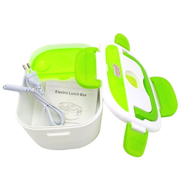 

electric skillets multifunctional portable heating one-piece separated lunch box warmer for office workers students