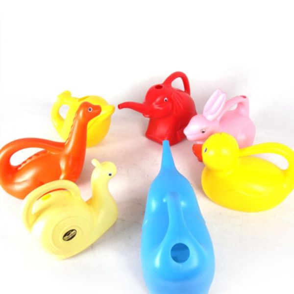 

container elephant bottle flowers watering can animal shape outdoor patio plant kids gardening early education household
