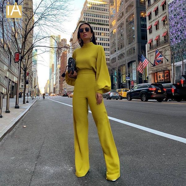 

women sleeve casual jumpsuit 2020 fall elegant street beach vacation high street romper overalls, Black;white