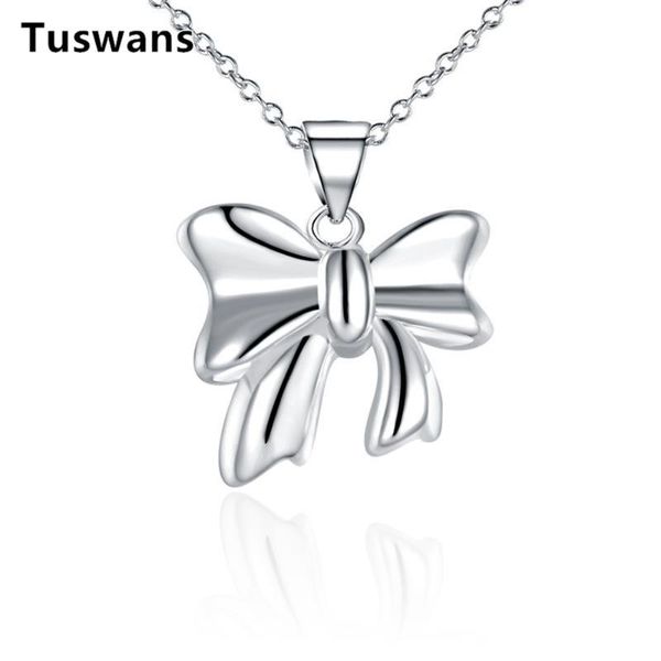 

copper silver color bowknot simple pendant necklace for women cute party jewelry gifts delicate romantic choker 2021