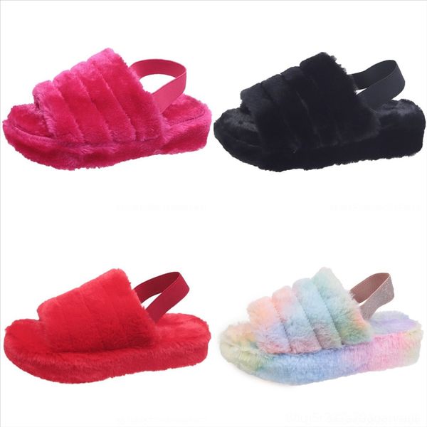 

xzx millffy cute brown hedgehog new slipper cortoon slippers plush bow cotton-padded slippers women indoor warm slipper cartoon slipper, Black