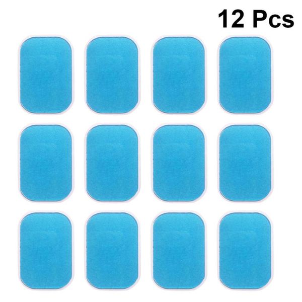

12pcs hydrogel fitness patch fitness sticker glue stimulating abs pads body-building apparatus hydrogel stickers