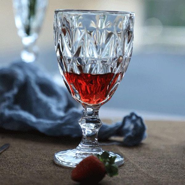 

красивый европейский стиль кубок с цветным рельефным красным бокалом гостиничная вечеринка творческий кубок банкет кубок красивый европейски