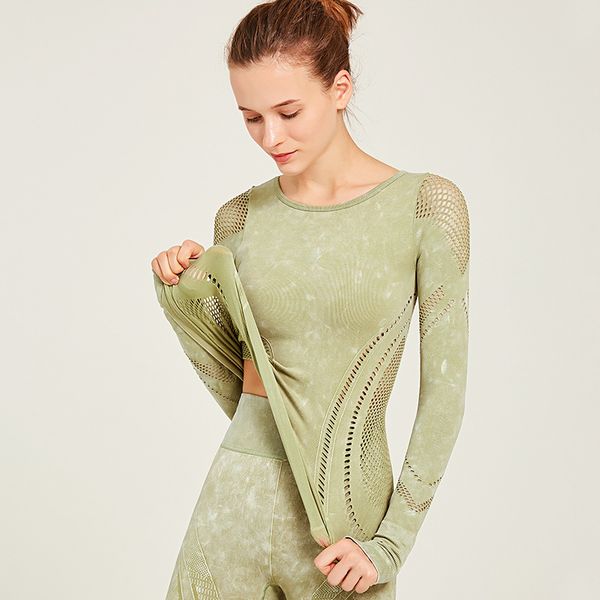 

2020 autumn winter high-quality leisure fitness elastic ventilate vest 2pcs women's yoga suit manufactures wholesale dropshipping 10403