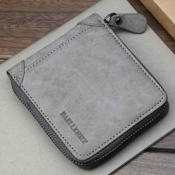 

горячие продажа мужские кожаный бумажник ино держателя карты бумажник zip кошелек сумка сцепления brand new кофейный монет держатель мужской, Red;black