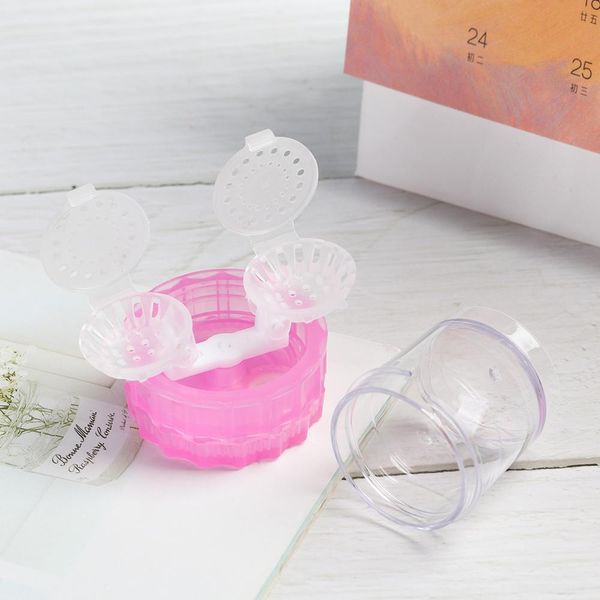 

новая мода мини-конфеты цвет ручной ручной вращаемый контактный объектив чехол туристические очки объективы замаскивающих коробок