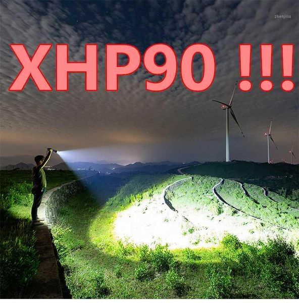 

most powerful xhp90 led xlamp zoom torch xhp70.2 usb rechargeable tactical light 18650 or 26650 running hunting lamp1