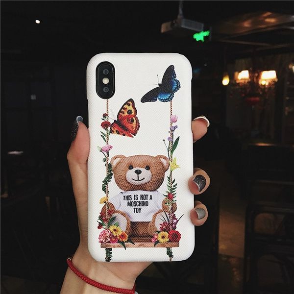 

new fashion phone case for iphone 12 12pro max xs xr xsmax hard shell leather print phone cover for iphone 11 pro max