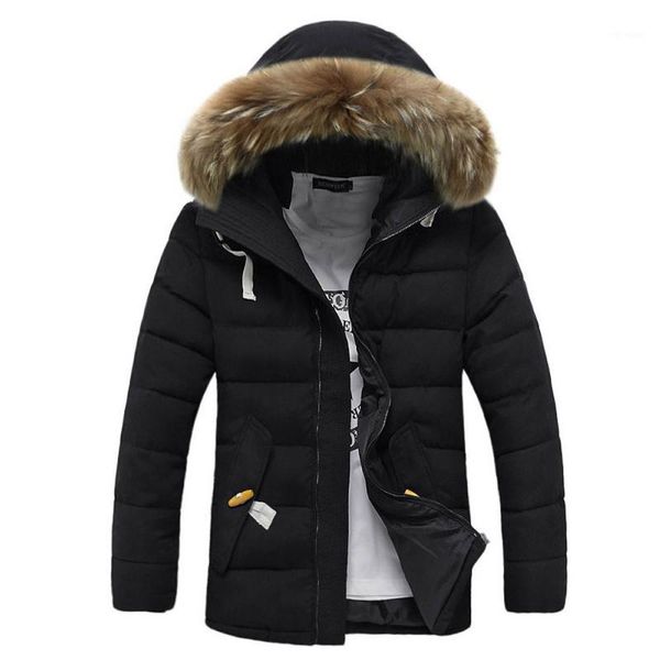 

autumn winter jacket men solid pockets warm coat mens harajuku long sleeves short coats outwear clothes1, Black;brown