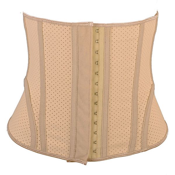 

abdomen tummy trimmer sports corset women's body shaping rubber belly belt, Gray