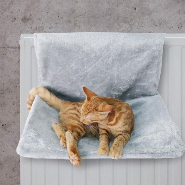 

cat beds & furniture pet window bed radiator hammock removabl seat winter warm plush for cozy hanging kitty house sofa nest