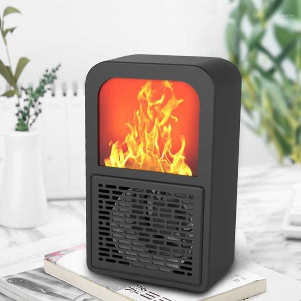 

smart electric heaters fan heater warmer220v, 400w handy air warmer for winter uk plug home office1
