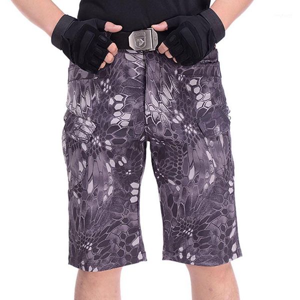 

cargo men's shorts pockets oversize shorts mountain climbing casual men army multi outdoor chino waist1, White;black
