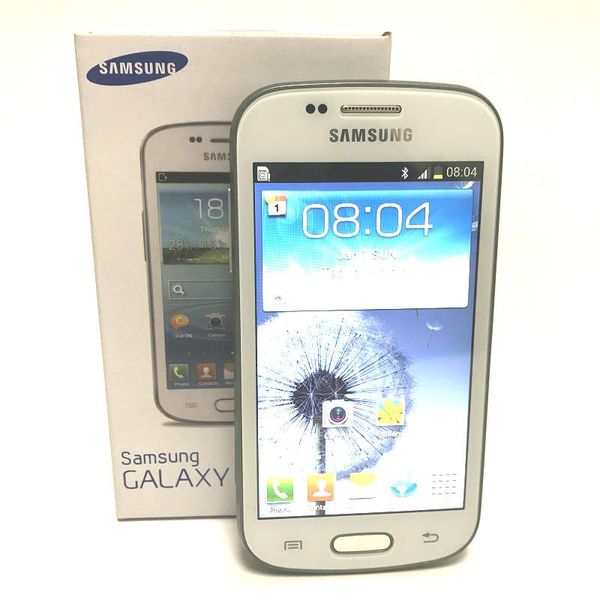 Remodelado Samsung Galaxy Tendência Duos II S7572 S7562I Telefone celular 3G 4,0 polegadas Android 4.1 WiFi GPS Dual Cell Celular desbloqueado